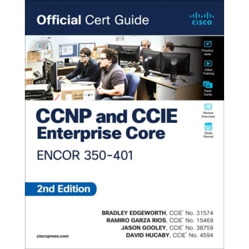 CCNP and CCIE Enterprise Core ENCOR 350-401 Official Cert Guide (häftad, eng)