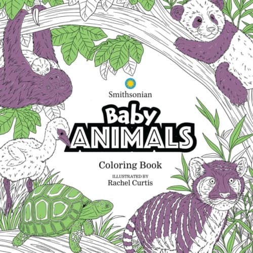 Baby Animals: A Smithsonian Coloring Book (häftad, eng)