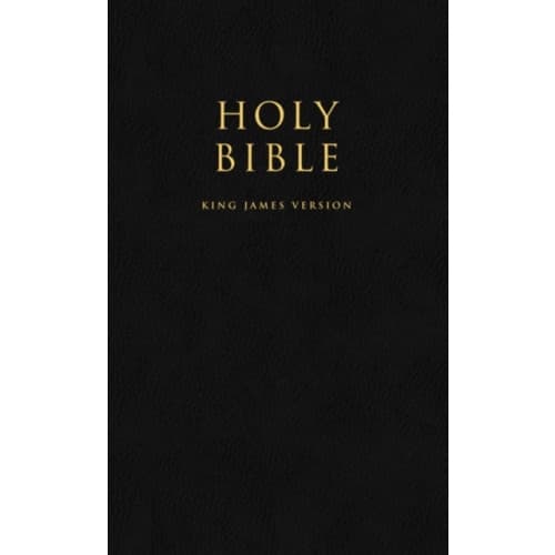 HOLY BIBLE: King James Version (KJV) Popular Gift & Award Black Leatherette Edition (häftad, eng)