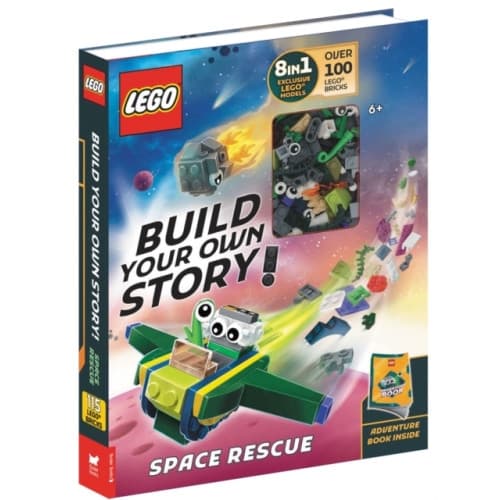 LEGO® Books: Build Your Own Story: Space Rescue (with over 100 LEGO bricks and exclusive models to build) (inbunden, eng)