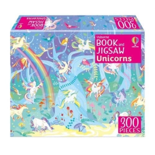 Usborne Book and Jigsaw Unicorns (häftad, eng)