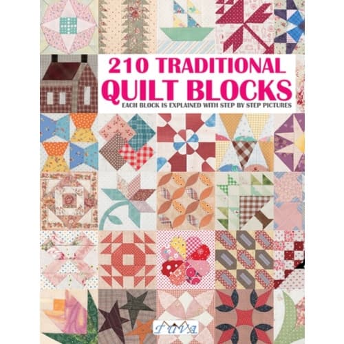 210 Traditional Quilt Blocks (häftad, eng)