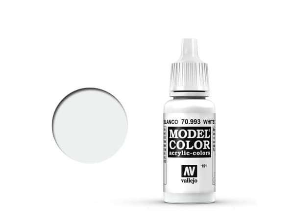 Vallejo 70.993, Grå, Vit, Akrylfärg, Vätska, 17 ml, 1 styck |