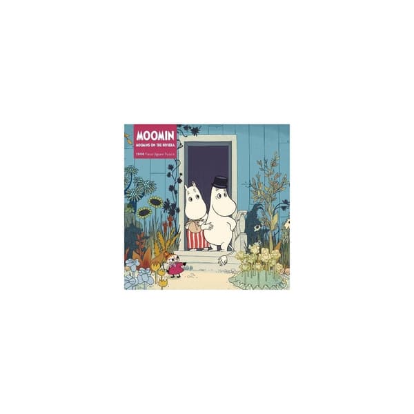 Adult Jigsaw Puzzle Moomins on the Riviera (bok, eng)