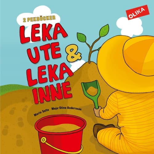 Leka ute & Leka inne - två pekböcker i en! (inbunden)