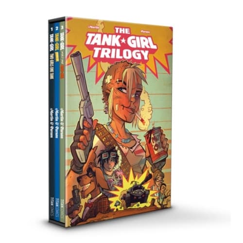 Tank Girl Trilogy Box Set (GOLD, WORLD WAR, 2 GIRLS 1 TANK) (häftad, eng)
