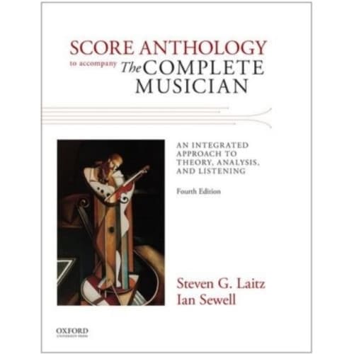 Score Anthology to Accompany The Complete Musician (bok, spiral, eng)