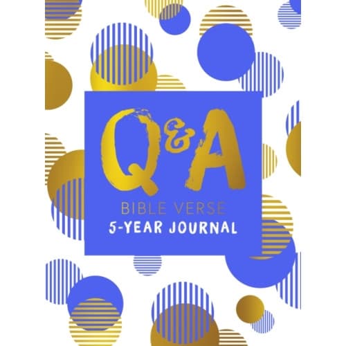 Q & A Bible Verse 5-Year Journal Blue Edition (inbunden, eng)