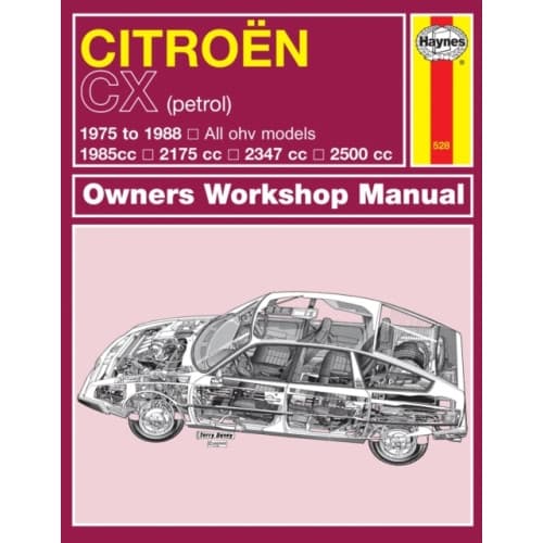 Citroen CX Petrol (75 - 88) Haynes Repair Manual (häftad, eng)