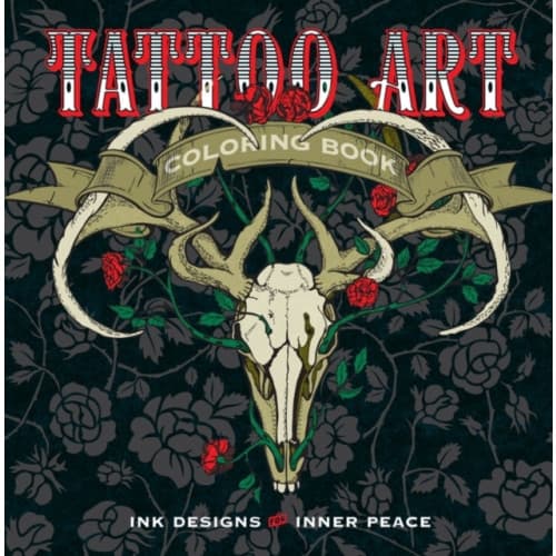 Tattoo Art Coloring Book (häftad, eng)