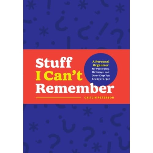 Stuff I Can't Remember (häftad, eng)
