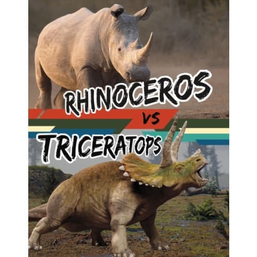 Rhinoceros vs Triceratops (inbunden, eng)