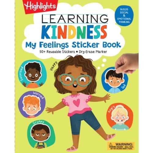 Learning Kindness My Feelings Sticker Book (häftad, eng)
