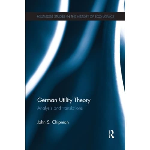 German Utility Theory (häftad, eng)