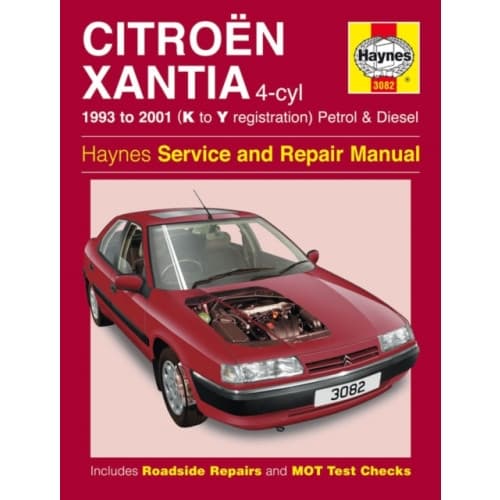 Citroen Xantia Petrol & Diesel (93 - 01) K To Y (häftad, eng)