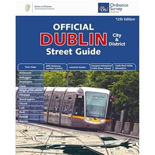 Official Dublin City & District Street Guide (bok, spiral, eng)