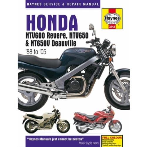 Honda NTV600 Revere, NTV650 & NTV650V Deauville (88-05) (häftad, eng)