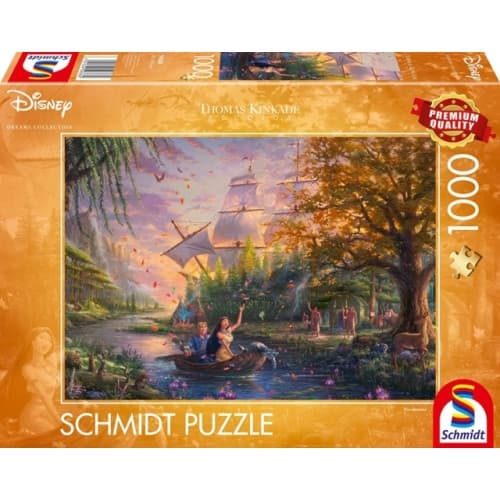 Disney Dreams Collection - Pocahontas by Thomas Kinkade 1000 Piece Schmidt Puzzle (häftad, eng)