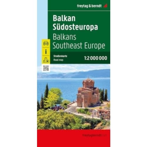 Balkans - Europe Southeast Europe Road Map