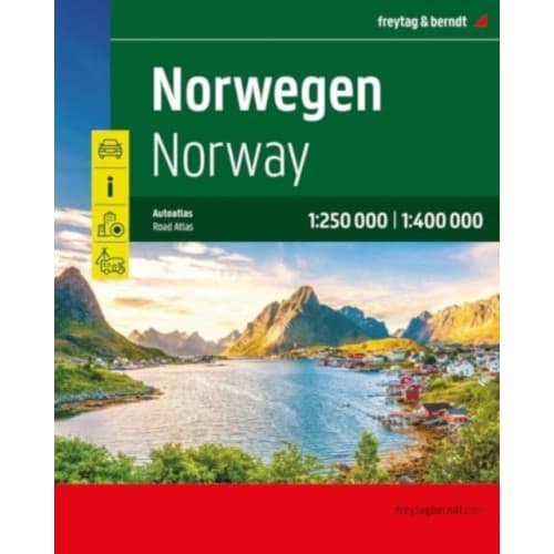 Norway Road Atlas (bok, spiral, eng)