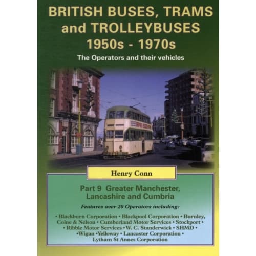 British Buses, Trams and Trolleybuses 1950s-1970s (häftad, eng)