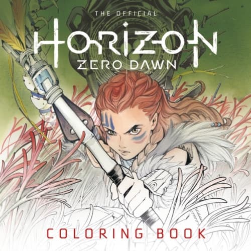 The Official Horizon Zero Dawn Coloring Book (häftad, eng)