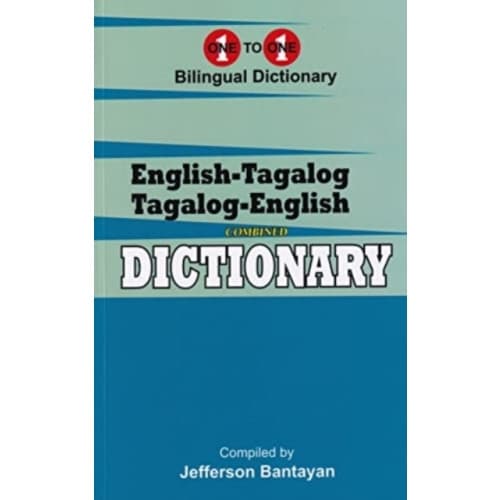 English-Tagalog & Tagalog-English One-to-One Dictionary (häftad, eng)