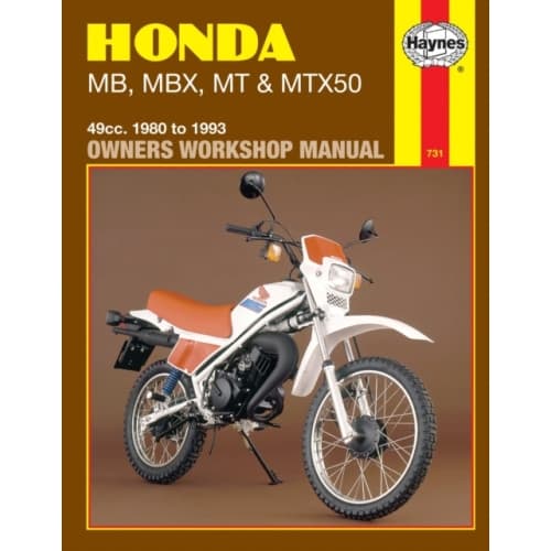 Honda MB, MBX, MT & MTX50 (80-93) Haynes Repair Manual (häftad, eng)