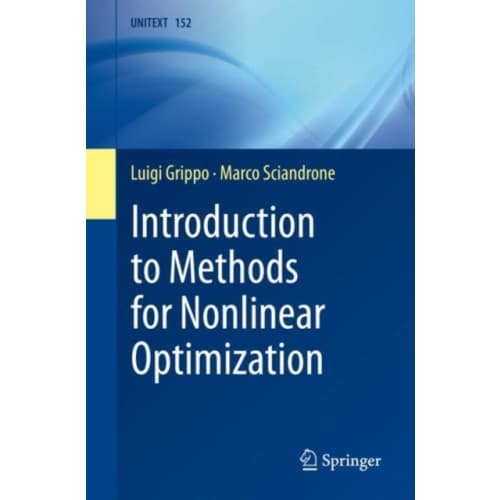 Introduction to Methods for Nonlinear Optimization (häftad, eng)