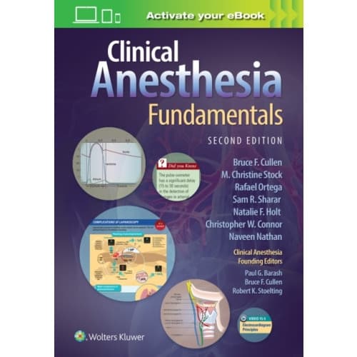 Clinical Anesthesia Fundamentals: Print + Ebook with Multimedia (häftad, eng)