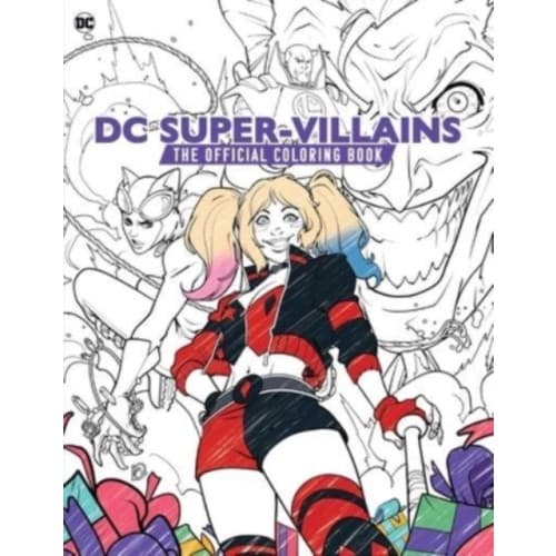 DC Super-Villains: The Official Coloring Book (häftad, eng)