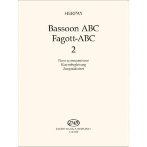 Bassoon ABC 2 Piano accompaniment (häftad, eng)