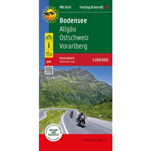 Lake Constance, Motorcycle map 1:200.000