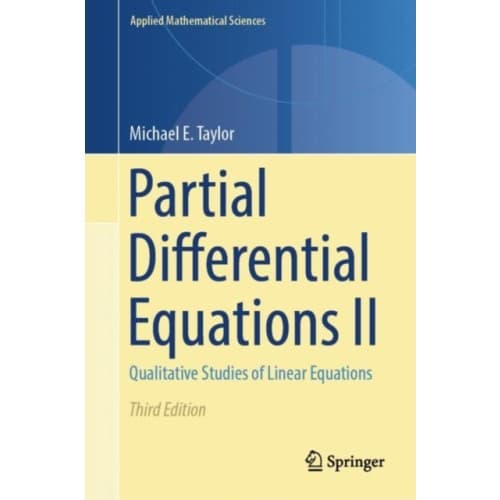 Partial Differential Equations II (inbunden, eng)