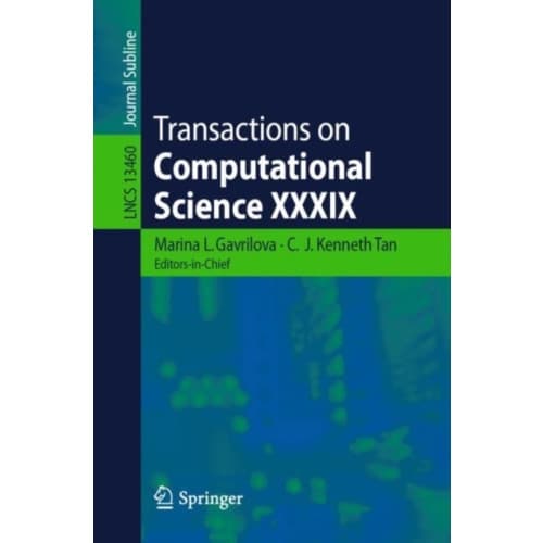 Transactions on Computational Science XXXIX (häftad, eng)
