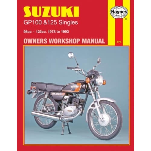 Suzuki GP100 & 125 Singles (78 - 93) Haynes Repair Manual (häftad, eng)