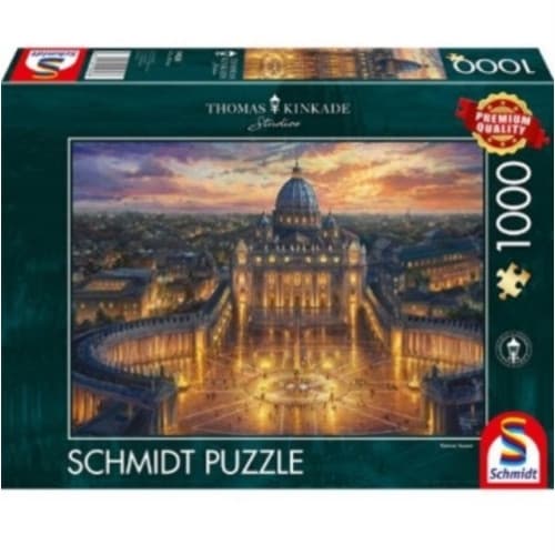 Vatican Sunset by Thomas Kinkade - 1000 Piece Schmidt Puzzle (häftad, eng)