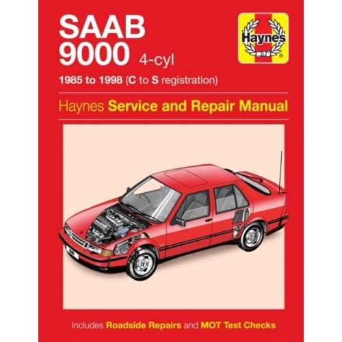 Saab 9000 (4-cyl) (85 - 98) Haynes Repair Manual (häftad, eng)