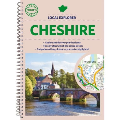 Philip's Local Explorer Street Atlas Cheshire (bok, spiral, eng)