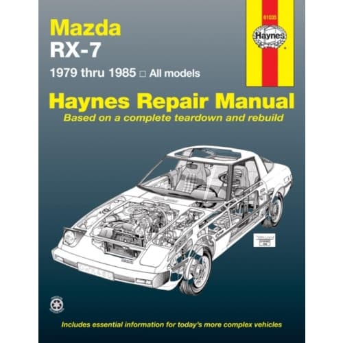 Mazda RX-7 for Mazda RX-7, GS, GSL & GSL-SE (1979-1985) Haynes Repair Manual (USA) (häftad, eng)