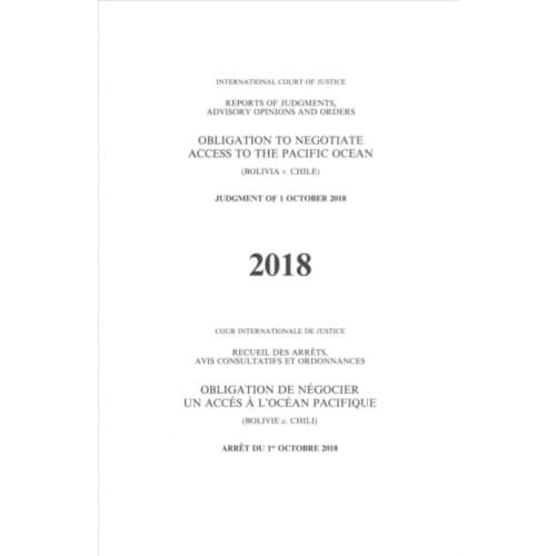 Obligation to negotiate access to the Pacific Ocean (häftad, eng)