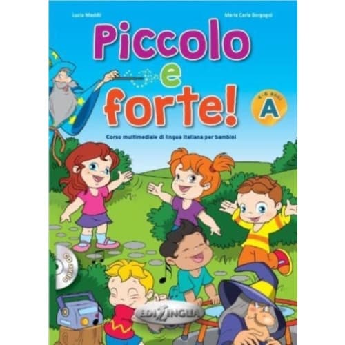 Piccolo e forte! A - Libro + online audio (häftad, ita)