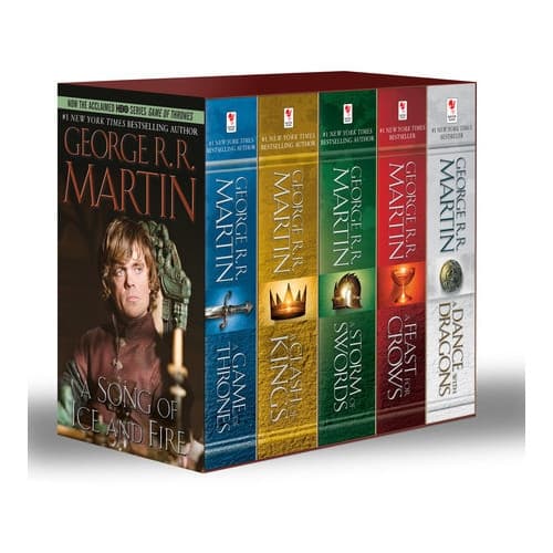 A Game of Thrones, 5 vol box (pocket, eng)
