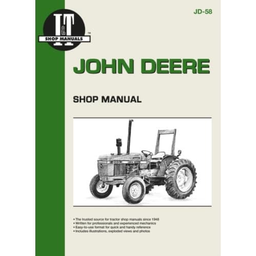 John Deere Model 2150-2555 Tractor Service Repair Manual (häftad, eng)