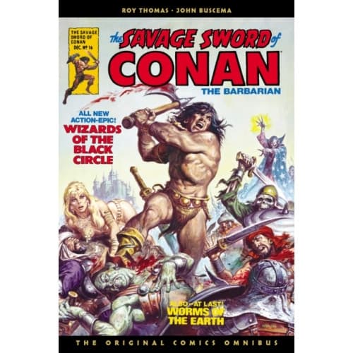 The Savage Sword of Conan: The Original Comics Omnibus Vol.2 (inbunden, eng)