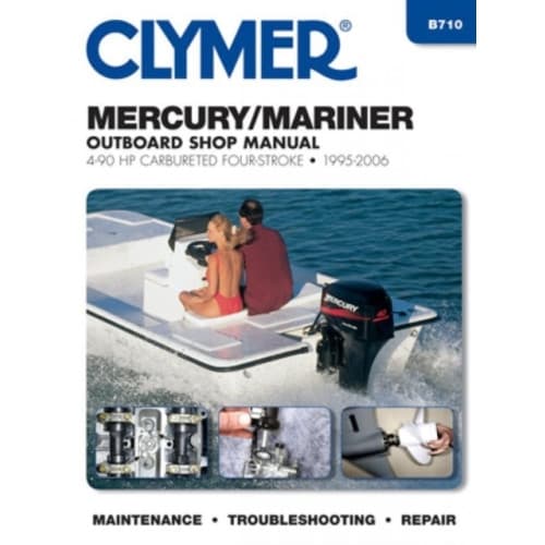 Mercury/Mariner 4-90Hp Carburetted 4-Stroke 95-06 (häftad, eng)