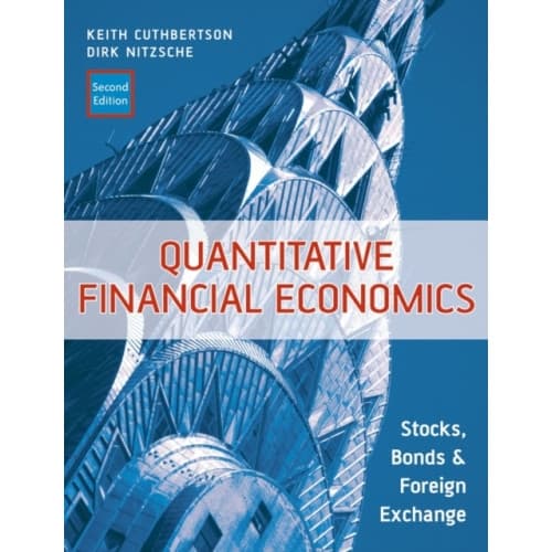 Quantitative Financial Economics (häftad, eng)