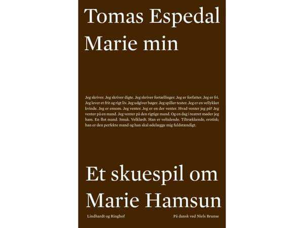 Marie min | Tomas Espedal