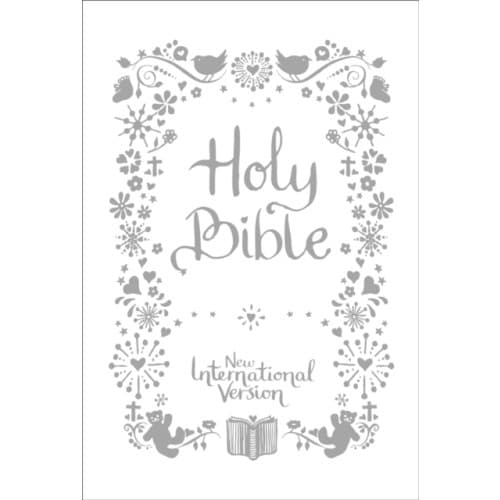 NIV Tiny White Christening Bible (inbunden, eng)