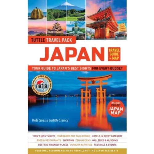 Japan Travel Guide + Map: Tuttle Travel Pack (häftad, eng)